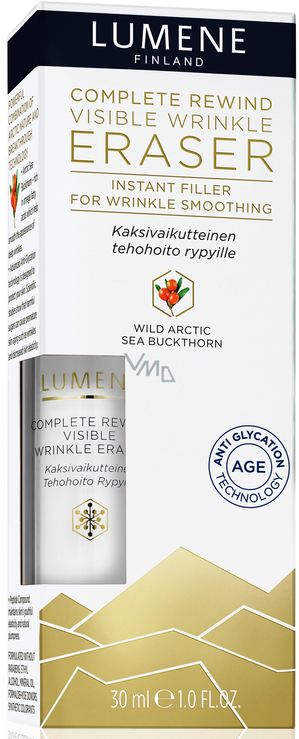 Lumene Complete Rewind Visible Wrinkle Eraser Smoothing AntiWrinkle