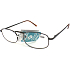 Berkeley Reading glasses +4.00 brown metal CB02 1 piece MC2005