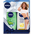Nivea Lemongrass & Oil shower gel 250 ml + Q10 Plus Firming firming body lotion for normal skin 250 ml, for women cosmetic set