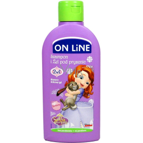 On Line Kids Sofia Blueberry 2in1 shower gel and hair shampoo for children 250 ml