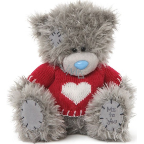 Me to You Teddy bear in a sweater with a heart 18 cm