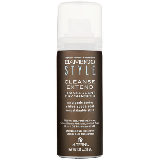 Alterna Bamboo Style Cleanse Extend Dry invisible transparent dry shampoo 40 ml Mini