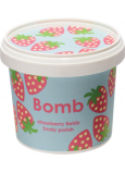 Bomb Cosmetics Strawberry Field - Strawberry Fields Natural Body Shower Scrub 365 ml