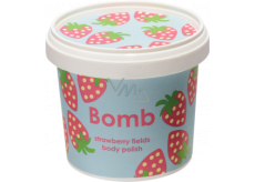 Bomb Cosmetics Strawberry Field - Strawberry Fields Natural Body Shower Scrub 365 ml