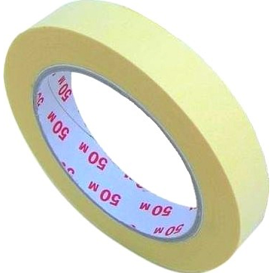 Perdix Masking tape up to 60 degrees 25 mm x 50 m crepe