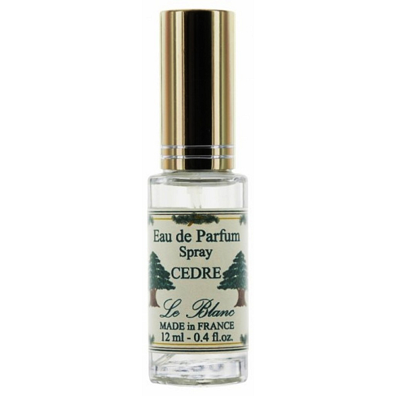 Le Blanc Cedre - Cedar perfumed water for men 12 ml