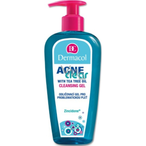Dermacol Acneclear Cleansing Gel makeup remover gel for problematic skin 200 ml