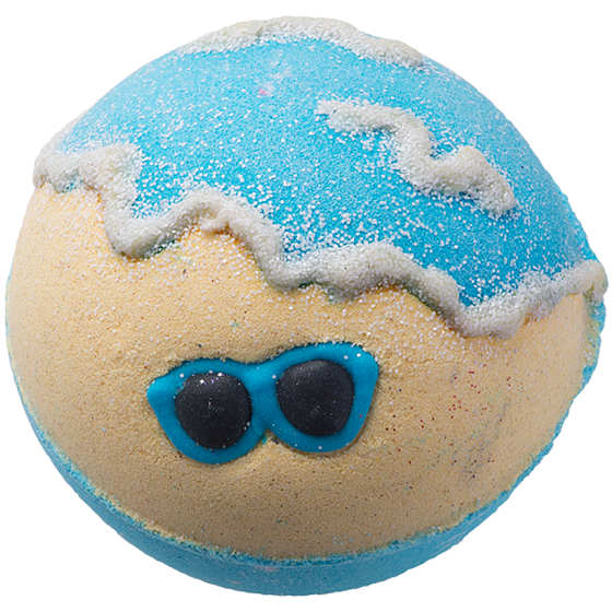Bomb Cosmetics On the beach - Shades of the Sea Sparkling bath ballist 160 g