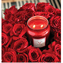 Village Candle Rose and Red Fruit - Rosette Berry scented candle in glass 2 wicks 262 g