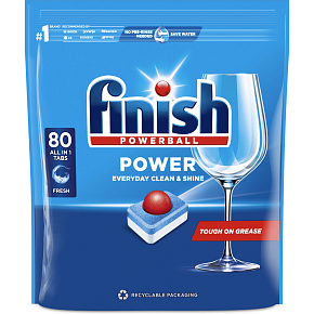 Finish All in 1 Max dishwasher tablets, 80 pcs