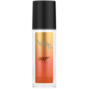James Bond 007 pour Femme perfumed deodorant glass for women 75 ml