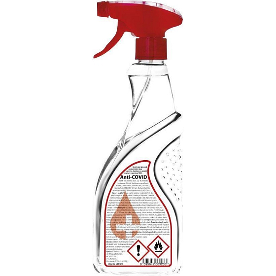 DF Partner Anti-covid Disinfectant for disinfection of hands and surfaces 500 ml spray
