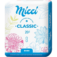 Micci Classic women's pads, 20 pcs