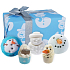 Bomb Cosmetics Snowman - Mr Frosty Bath Blaster 3 x 160 g + Bath Melt 2 x 50 g, Cosmetic Set
