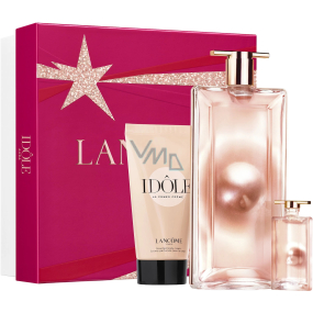 Lancome Idole Aura perfumed water 50 ml + perfumed water 5 ml + body lotion 50 ml, gift set for women