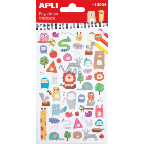 Apli Stickers Animals stickers with animal motif 1 sheet 13904