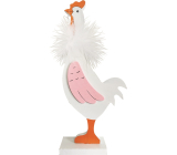 Wooden hen to stand 23 cm