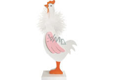 Wooden hen to stand 23 cm