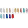 Golden Rose Keratin Nail Color Glitter nail polish 409 10,5 ml
