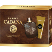 La Rive Cabana eau de toilette 90 ml + shower gel 100 ml, gift set for men