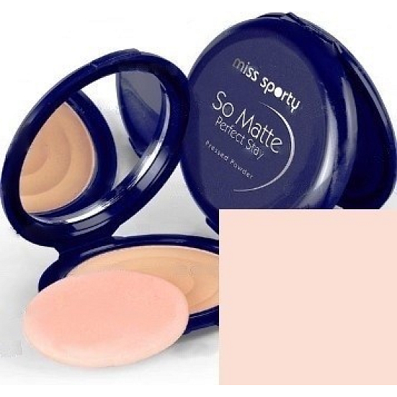 Miss Sports So Matte Compact powder 001 for naturally matte skin 8 g