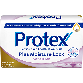 Protex Sensitive Solid Antibacterial Soap, 90 g