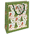 Nekupto Gift paper bag 23 x 18 x 10 cm Christmas trees with gifts