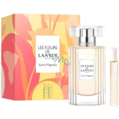 Lanvin Les Fleurs Sunny Magnolia Set Eau de Toilette 50 ml + Eau de Toilette Miniature 7,5 ml, gift set for women