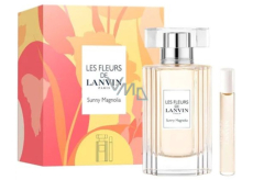 Lanvin Les Fleurs Sunny Magnolia Set Eau de Toilette 50 ml + Eau de Toilette Miniature 7,5 ml, gift set for women