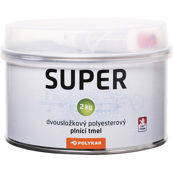 Polykar Super two-component polyester filler, 2 kg