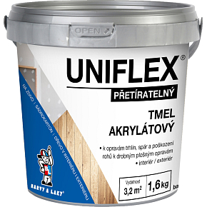 Uniflex acrylic putty for drywall, masonry, and wood, 1.6 kg Uniflex acrylic putty for drywall, masonry, and wood, 1.6 kg