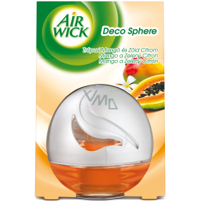 Air Wick Decosphere Mango and Green Lemon Air Freshener 75 ml