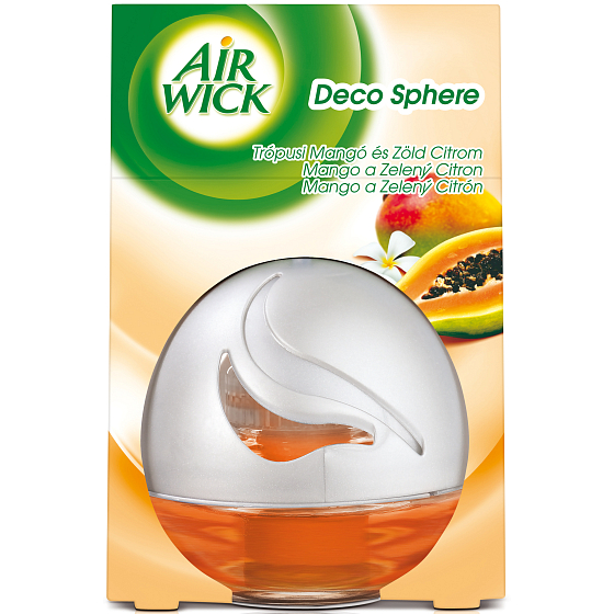 Air Wick Decosphere Mango and Green Lemon Air Freshener 75 ml