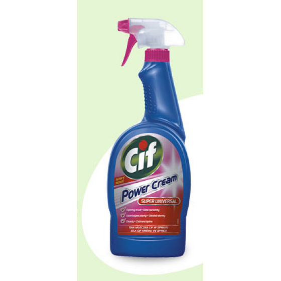 Cif Power Cream Super Universal Universal Cleaner 750 ml