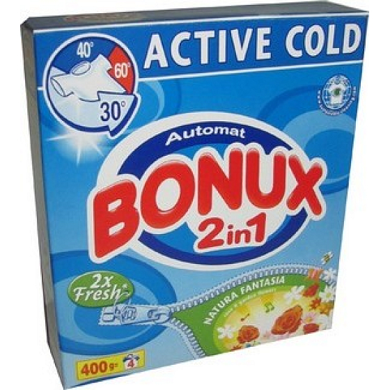 Bonux Natura Fantasia 2in1 washing powder 400 g