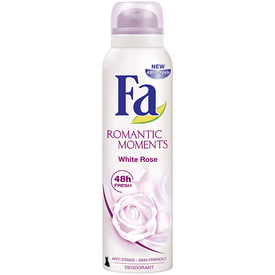 Fa Romantic White Rose deodorant spray for women 150 ml