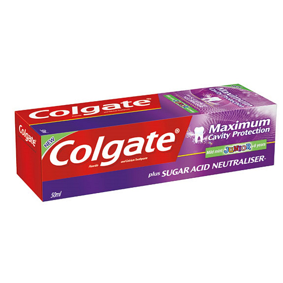 Colgate Junior Maximum Cavity Protection Mild Mint toothpaste 50 ml