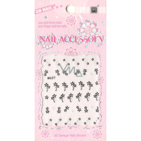 Nail Accessory 3D nail stickers 1 sheet 10100 BG37