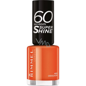 Rimmel London 60 Seconds Super Shine Nail Polish nail polish 403 Oragasm 8 ml