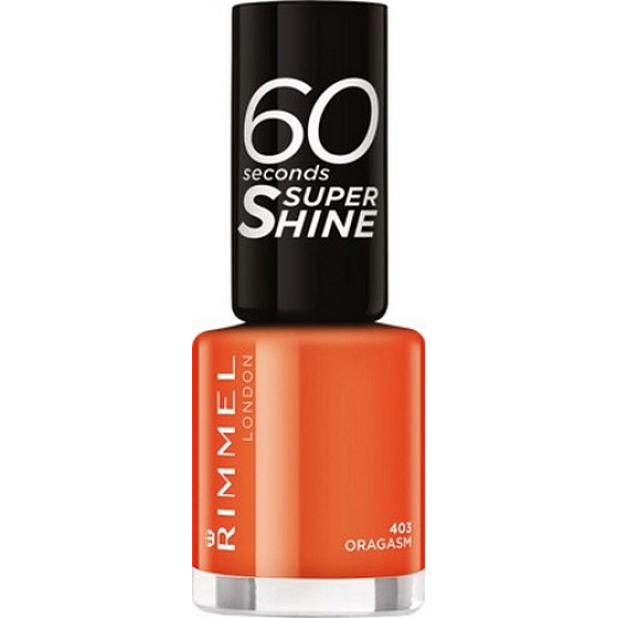Rimmel London 60 Seconds Super Shine Nail Polish nail polish 403 Oragasm 8 ml