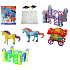 EP Line 3D Magic Deluxe Princess Castle Creative 3D Product Set, recommended age 6+