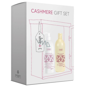Ziaja Cashmere creamy shower soap 500 ml + body lotion 400 ml, cosmetic set