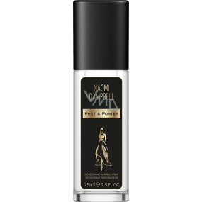 Naomi Campbell Pret and Porter Scented Deodorant Glass 75 ml