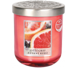 Heart & Home Fresh grapefruit and black currant Soy scented candle medium burns up to 30 hours 115 g