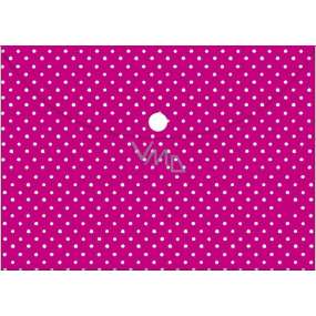 Albi Document case Polka dots on pink A4 - 210 x 297 mm