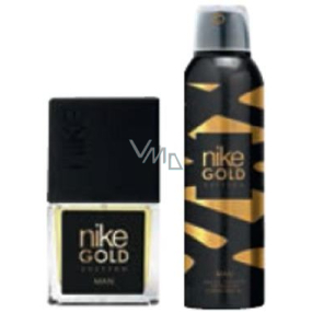Nike Gold Edition Man eau de toilette 30 ml + deodorant spray 200 ml, gift set