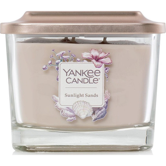 Yankee Candle Sunlight Sands Elevation medium glass 3 wicks 347 g