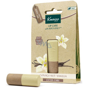Kneipp Vanilla Lip Balm 100% natural care for soft lips 4.7 g