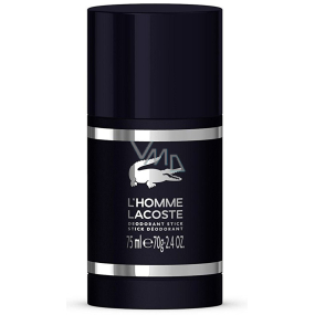 Lacoste L Homme deodorant stick for men 75 ml
