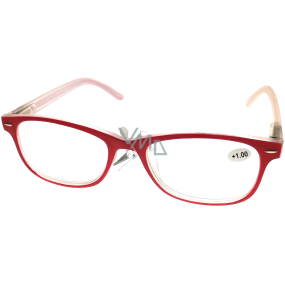 Berkeley Reading glasses +1.0 plastic red 1 piece MC2136
